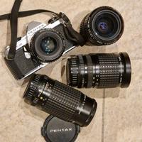 Corredo ottiche Pentax A e omaggio ME super