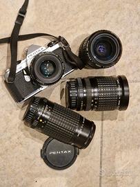 Corredo ottiche Pentax A e omaggio ME super