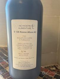 Inchiostro E129  per la marchiatura delle carni