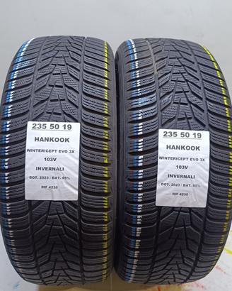 2 GOMME 235 50 19 HANKOOK 2023 INV RIF4230