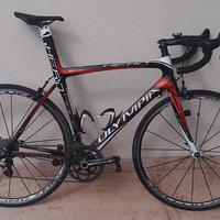 Bici corsa carbonio Olympia Hero taglia L