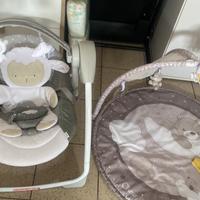 Dondolo elettrico neonati + gioco neonato