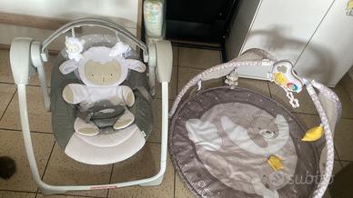 Dondolo elettrico neonati + gioco neonato