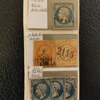 Francia antichi francobolli