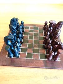 Mini scacchiera in ceramica