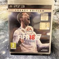 FIFA 18 Legacy Edition Playstation 3 rarissimo