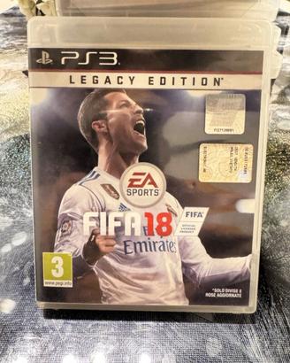 FIFA 18 Legacy Edition Playstation 3 rarissimo