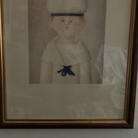 Litografia multiplo su carta di. Bueno