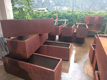 Fioriere in corten