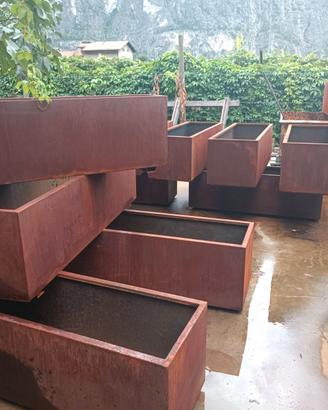 Fioriere in corten