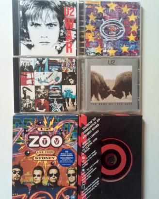 U2 - Lotto di 5 CD + Doppio DVD Zoo TV