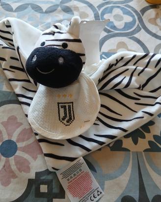 Doudou a forma di zebra 
