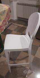 sgabello bar alto resina - imperia 