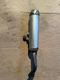 Silenziatore Scalvini per Yamaha 125 yz anno 2018