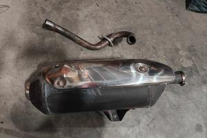 marmitta completa piaggio 125/250