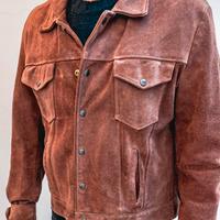 Schott giacca in pelle scamosciata - Taglia M/L