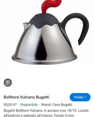 bollitore BUGATTI VULCANO