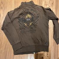 Felpa cerniera 12 anni