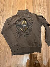 Felpa cerniera 12 anni