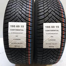 2 GOMME 195 60 15 CONTINENTAL BR1078