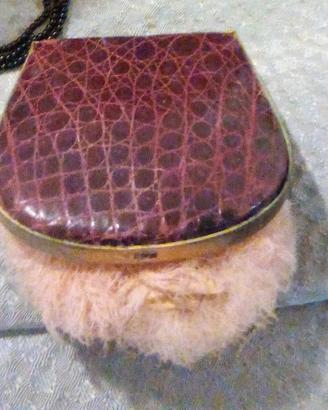 Portacipria in coccodrillo anni 40/50/60