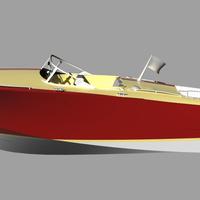 CNT Motoscafo classico di 8 o 9 metri