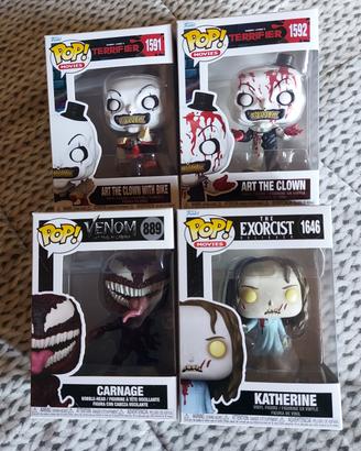 Lotto funko film horror terrifier exorcist venom