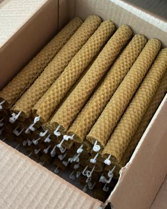 Candela cera d’api 100% naturale