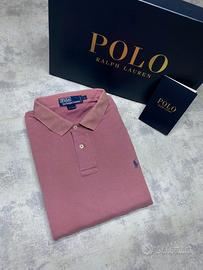 Polo T-Shirt Polo Ralph Lauren Rosa/Lilla (L)