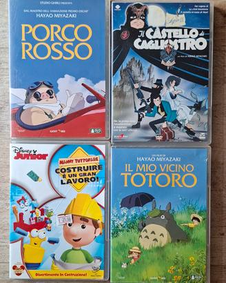 Lotto 4 Dvd Miyazaki