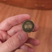 Gettone Francia 1 Franc 1922 – Commerce Industrie 