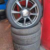 Ruote complete Fiat 500