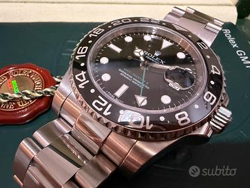 ROLEX GMT MASTER 2 Ceramica  FULL SET 🇮🇹