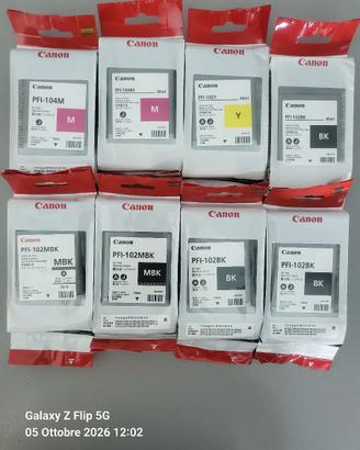 Cartucce originali Canon per plotter iPF 750 – Nuo