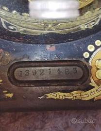 Macchina da cucire fine '800 Singer