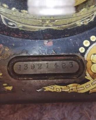 Macchina da cucire fine '800 Singer