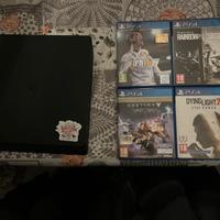 Playstation 4 (Ps4) Slim 1 controller + 4 giochi