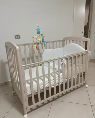 Culla lettino bebex sabbia 0-4 anni