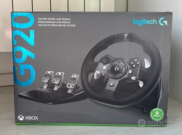 VOLANTE E PEDALIERA DA CORSA LOGITECH serie G920