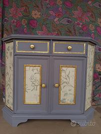 mobile legno pressato ridipinto 