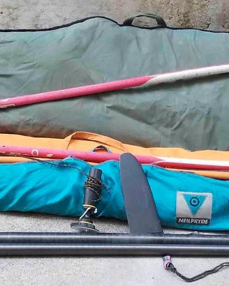 windsurf completo di tutto e altra vela