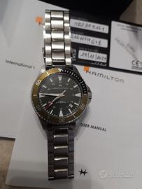 Hamilton navy scuba green