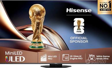 Hisense TV 55" Mini-LED 165Hz 4K 2025 55U8Q