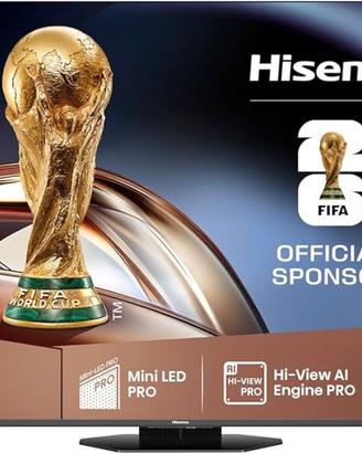 Hisense TV 55" Mini-LED 165Hz 4K 2025 55U8Q
