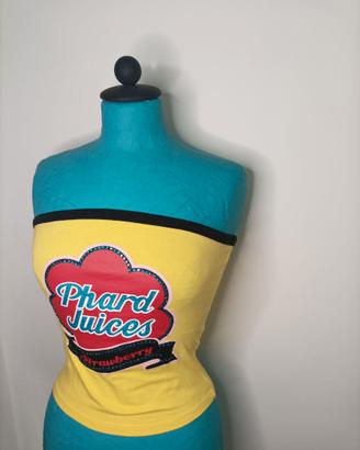 Top giallo Phard in cotone