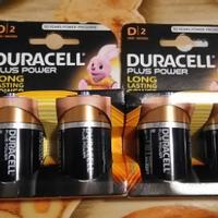 Confezioni 4 pile duracell d2 Nuove