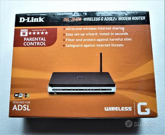D-Link DSL-2640B Wireless G ADSL2 + Modem Router