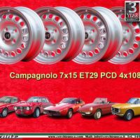 4 pz cerchi Alfa Romeo Campagnolo 7x15 ET29 4x108