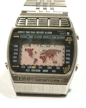 Orologio Tiqua World timer, equivalente  Seiko 