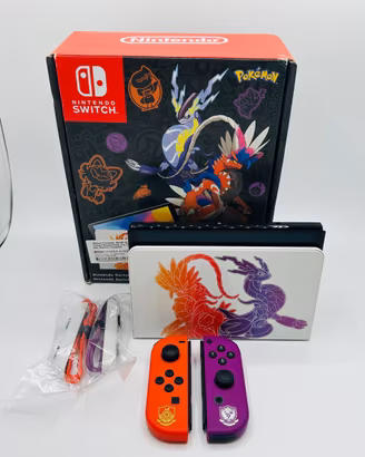 Nintendo Switch OLED Pokémon Scarlatto/Violetto